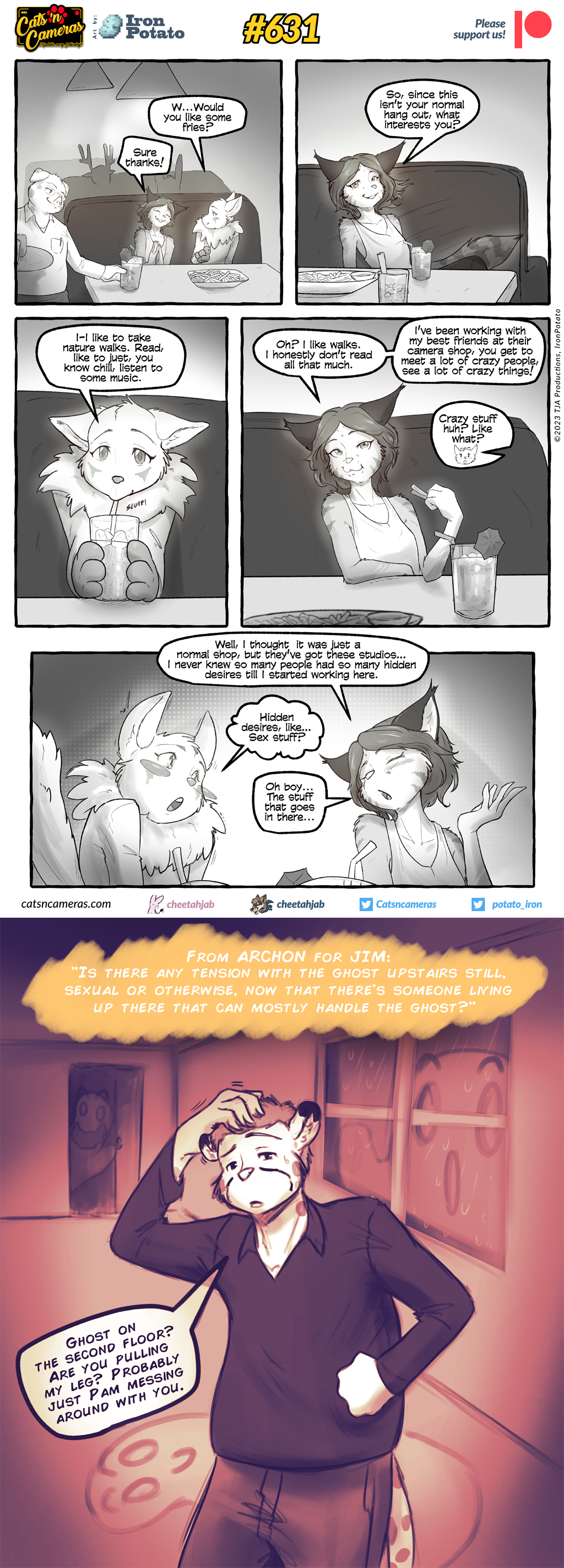 631 – Working at the studio