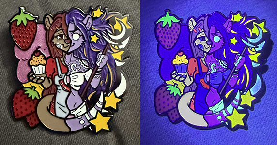 New Pamuya Pin, a Dr. Jekyll and Mr. Hyde style pin